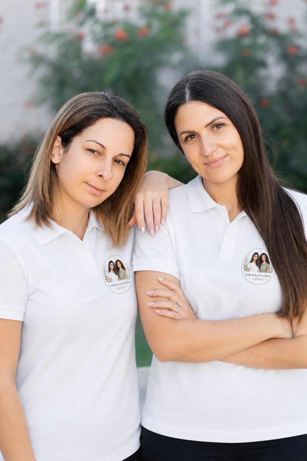Zalina and Viktoriia, co-founders of Natural Cleaning Experts
