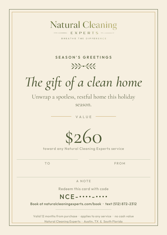 Christmas gift card preview